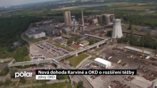 Nová dohoda Karviné a OKD o rozšíření těžby