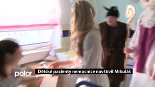 Dětské pacienty nemocniceve F-M navštívil Mikuláš