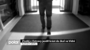 Zloděj z Ostravy jezdil krást do škol ve Vídni