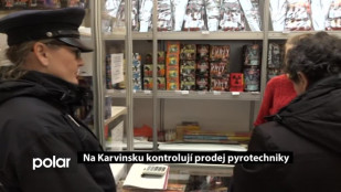 Na Karvinsku kontrolují prodej pyrotechniky