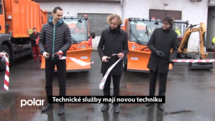 ​Technické služby mají novou techniku