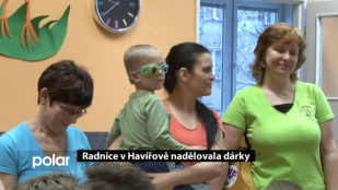 Radnice v Havířově nadělovala dárky