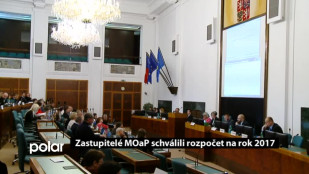 Zastupitelé MOaP schválili rozpočet na rok 2017