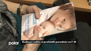 Budoucí rodiče si prohlédli porodnici ve F-M