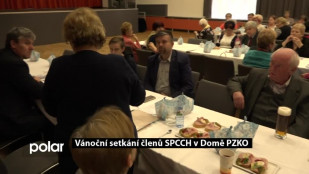 Vánoční setkání členů SPCCH v Domě PZKO