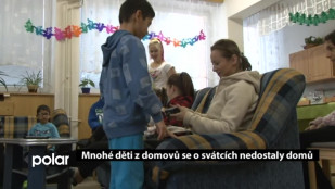 Mnohé děti z domovů se o svátcích nedostaly domů