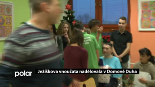 Ježíškova vnoučata nadělovala v Domově Duha