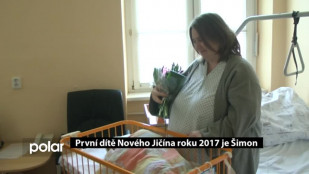 První dítě Nového Jičína roku 2017 je Šimon