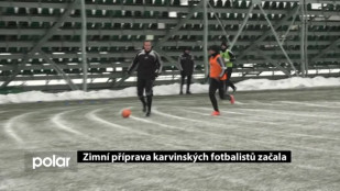 Zimní příprava karvinských fotbalistů začala