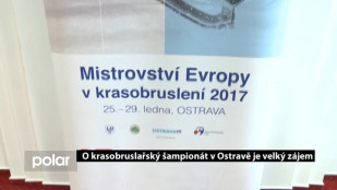 O krasobruslařský šampionát v Ostravě je velký zájem