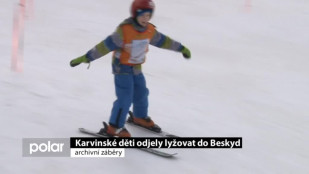 Karvinské děti odjely lyžovat do Beskyd