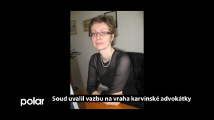 Soud uvalil vazbu na vraha karvinské advokátky