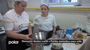 Stonavští školáci vařili v Polsku metodou sous-vide