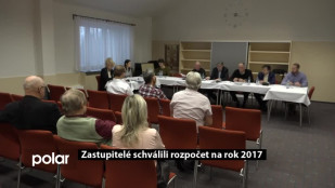 Zastupitelé schválili rozpočet na rok 2017