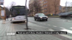 Trest za smrt dvou chodců v Ostravě: 2 roky vězení