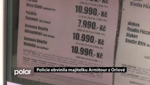 Policie obvinila majitelku cestovky Armitour z Orlové