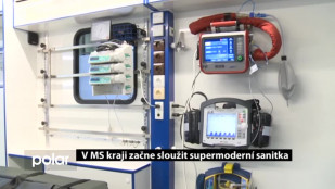 V MS kraji začne sloužit supermoderní sanitka