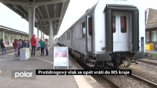 Protidrogový vlak se opět vrátí do MS kraje