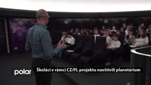 Školáci v rámci CZ/PL projektu navštívili planetárium