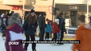 Fan zóna ME krasobruslařů je v centru Ostravy