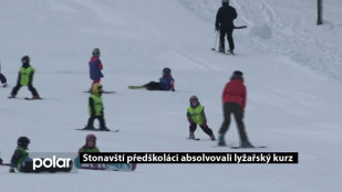 Stonavští předškoláci absolvovali lyžařský kurz