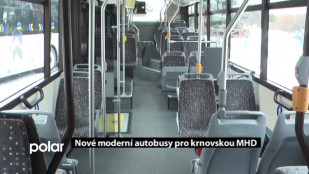MHD v Krnově má nové nízkopodlažní autobusy