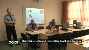 Strážníci se setkávají s metodiky škol kvůli drogám