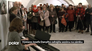 Výstava Josefa Danyiho zahájila sezónu na zámku