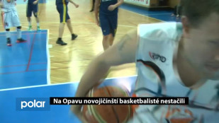 Na Opavu novojičínští basketbalisté nestačili 