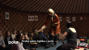 Druhý nálev čajíčku v jurtě