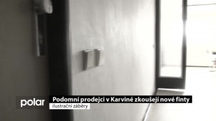 Podomní prodejci zkoušejí v Karviné nové finty