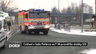 Cvičení v hale Polárce ve F-M prověřilo složky IZS