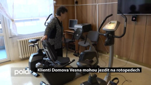 Klienti Domova Vesna mohou jezdit na rotopedech