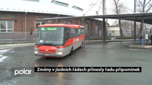 Změny v jízdních řádech MHD F-M přinesly řadu přípomínek