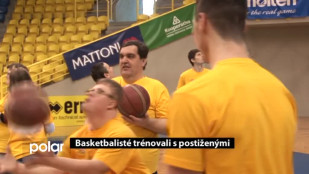 Basketbalisté trénovali s postiženými