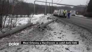 Mezi Orlovou a Havířovem se zabil další řidič