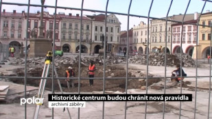 Historické centrum budou chránit nová pravidla 