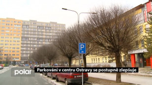 Parkování v centru Ostravy se postupně zlepšuje