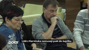 Lidé z Karvinska nemusejí psát do šuplíku