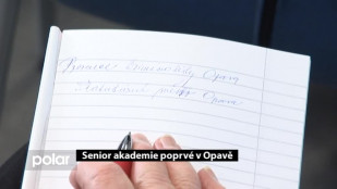 Senior akademie poprvé v Opavě