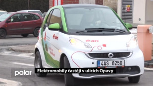 ​Elektromobily častěji v ulicích Opavy