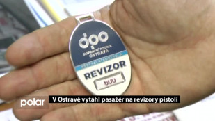 V Ostravě vytáhl pasažér na revizory pistoli