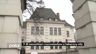 F-M nesouhlasí s novostavbou u Sekerovy vily