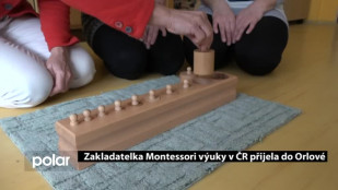 Zakladatelka Montessori výuky v ČR přijela do Orlové