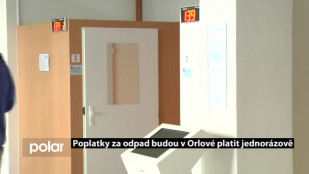 Poplatky za odpad budou v Orlové platit jednorázově