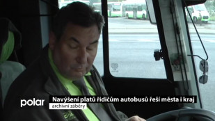 Navýšení platů řidičům autobusů řeší města i kraj