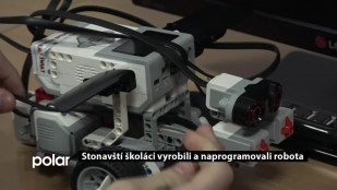 Stonavští školáci vyrobili a naprogramovali robota