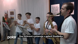 Eva Vichrová vystavuje v galerii Studánka