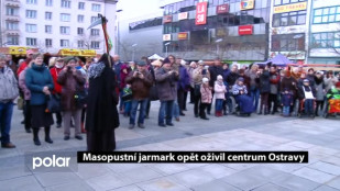Masopustní jarmark opět oživil centrum Ostravy