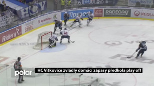 HC Vítkovice zvládly domácí zápasy předkola play off